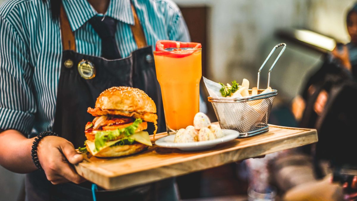 Serveur à Londres