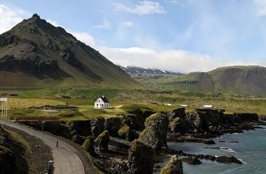 islande paysage route