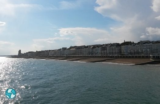 hastings plage paysage