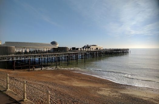 hastings pier mer