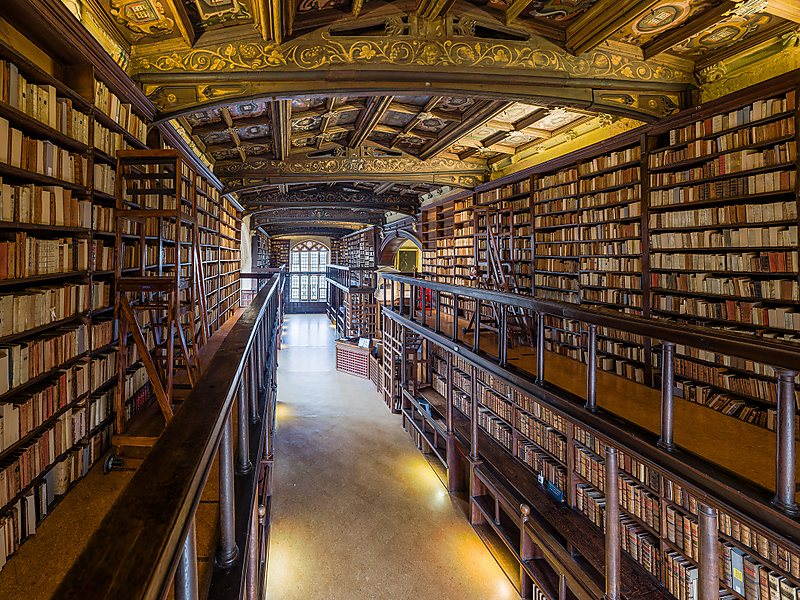 Lieux de tournage de Harry potter en Grande-Bretagne-Bibliothèque Bodléienne d'Oxford