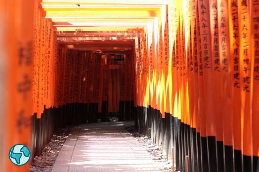 sanctuaire kyoto fushimi inari