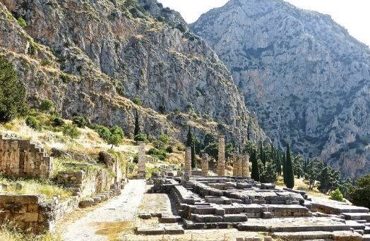 delphes ruines grècques
