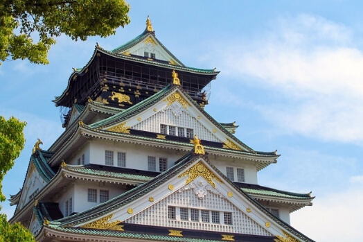château osaka japon