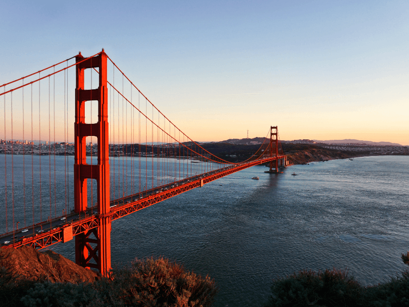 golden gate bridge, californie, san francisco